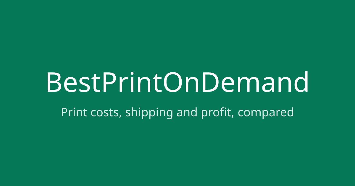 BestPrintOnDemand screenshot 1
